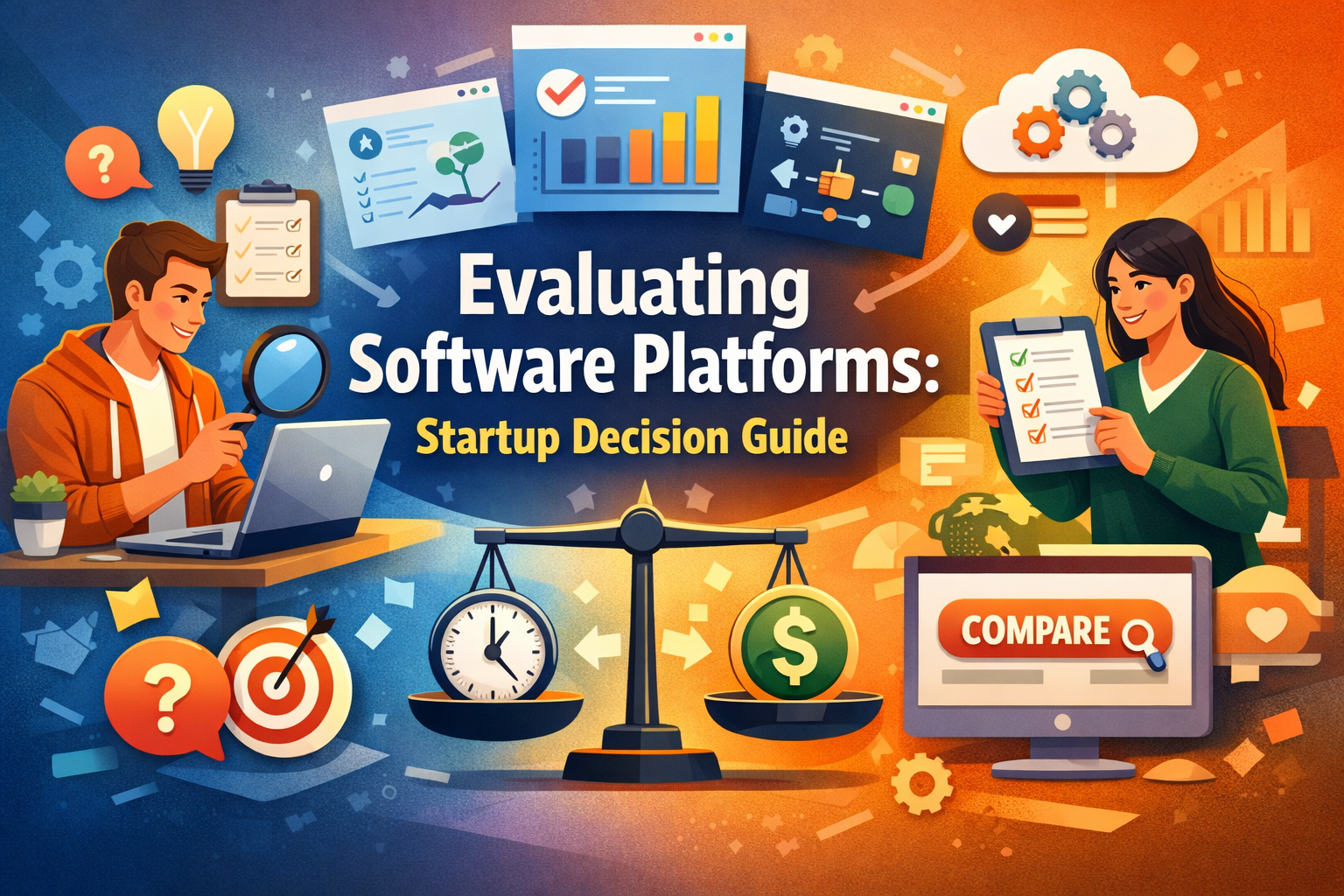 Evaluating software platforms for startups and SaaS teams