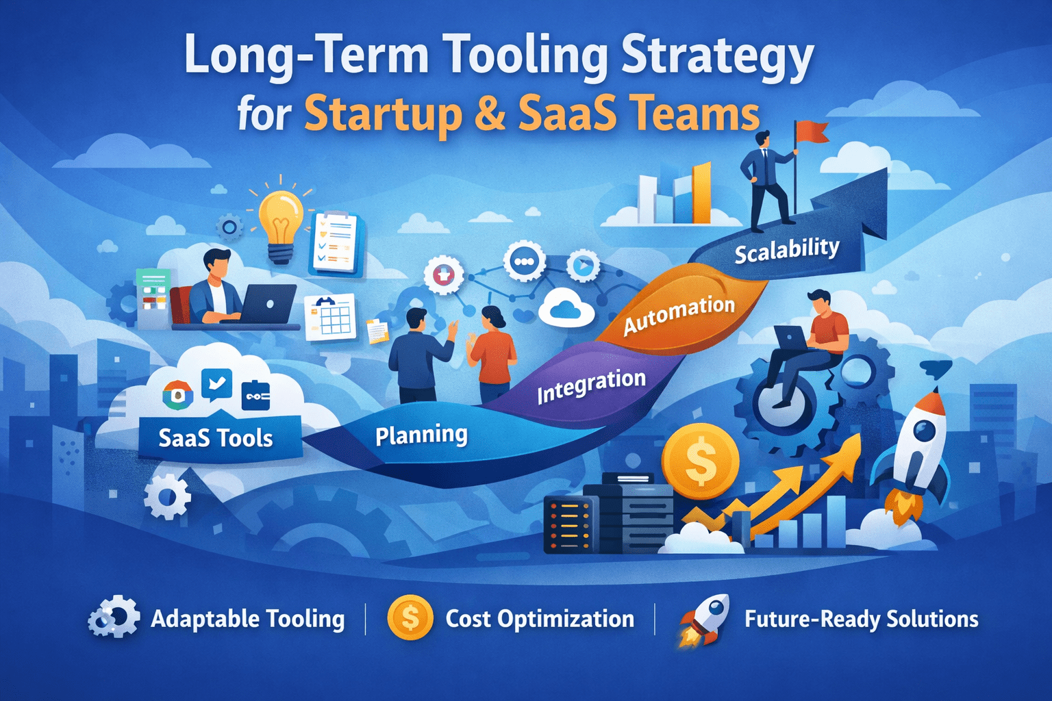 Long-term tooling strategy for startup and SaaS teams