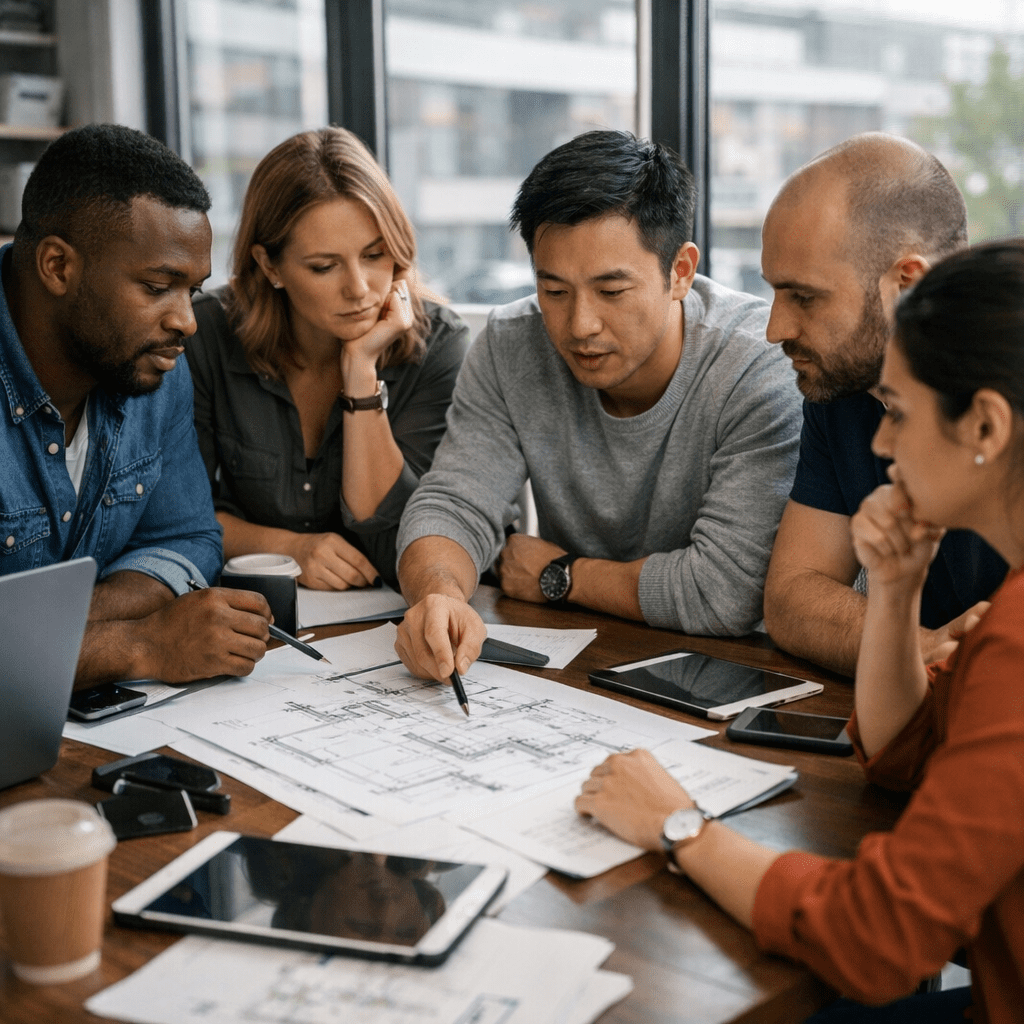 Addressing technical constraints in organizations with business team resolving system limitations