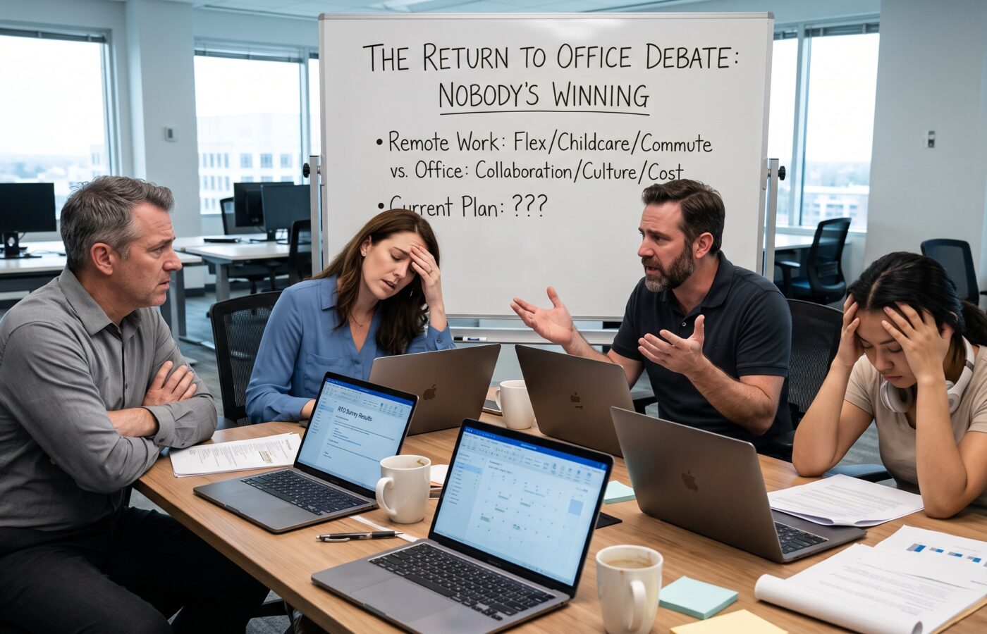 The Return to Office Debate Nobody Is Winning (And What the Numbers Actually Show)