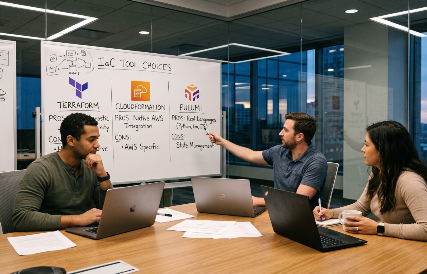 Terraform vs. CloudFormation vs. Pulumi: Choosing the Right IaC Tool for Your Stack
