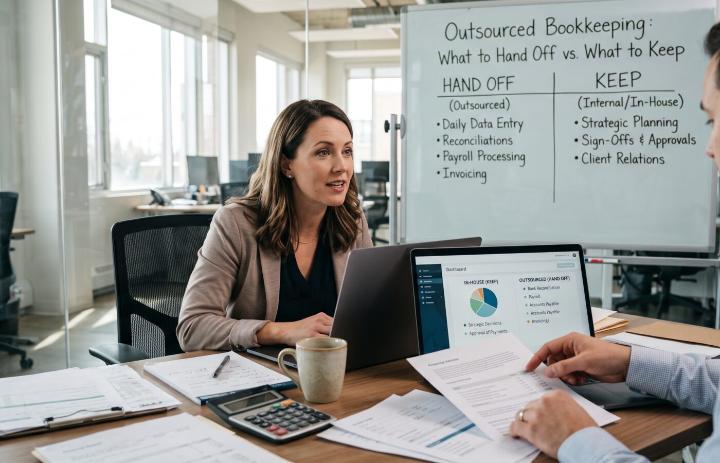 Outsourced Bookkeeping: What to Hand Off and What to Keep